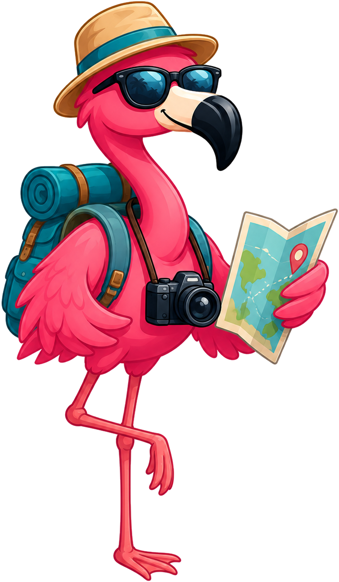 Roammingo mascot